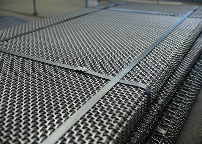 Highly Abrasion Resistant Grizzly Gravel Screen  0.5 To 19.05 Mm Optimize 0