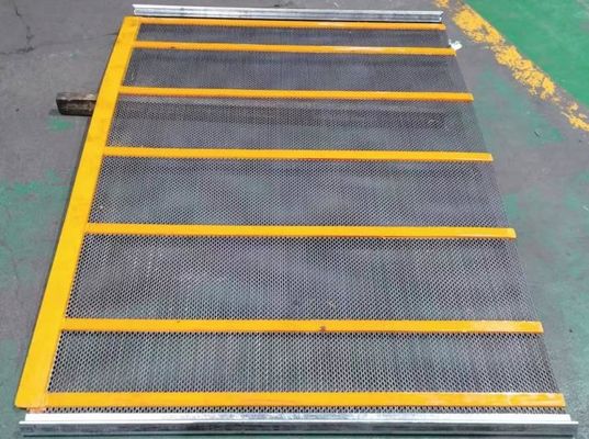 شاشات التنظيف الذاتي Sae 1065 1070 Zig Zag للمعالجة الكلية