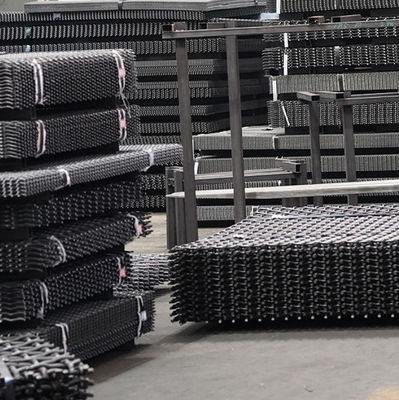 شاشات الأسلاك المنسوجة من الفولاذ الكربوني عالي القوة والصلابة للتعدين والحجارة